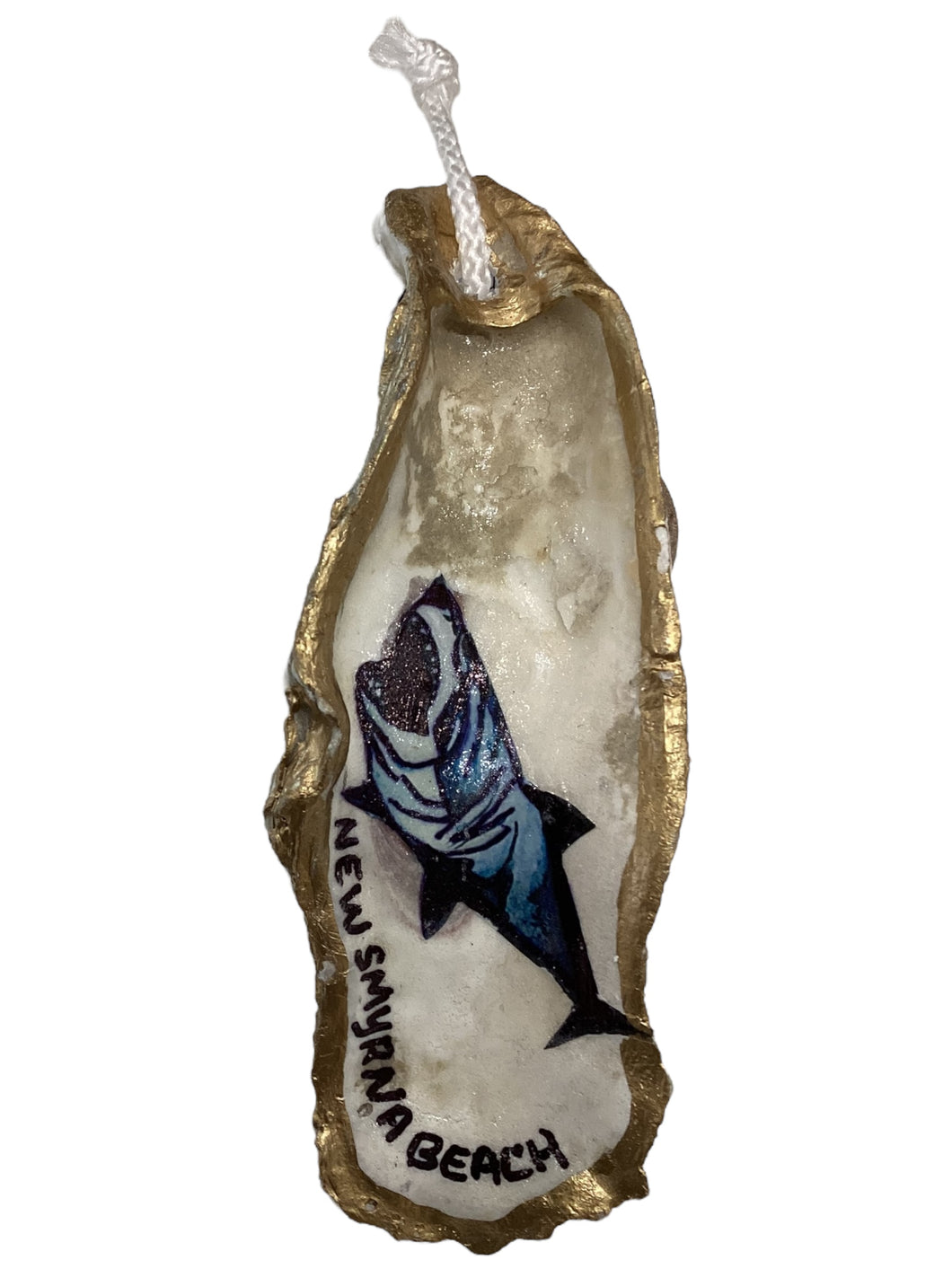 Shark Oyster Ornament