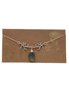 Labradorite Branch Necklace