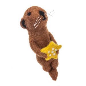 Sea Otter Finger Puppet