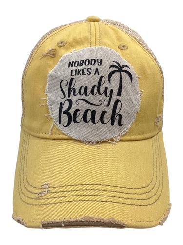 Nobody Likes A Shady Beach Hat