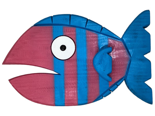 Fish - Pink/Blue