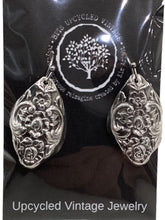 Silverplate Knife Handle Earrings