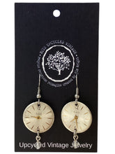 Steampunk Watch Face Earrings