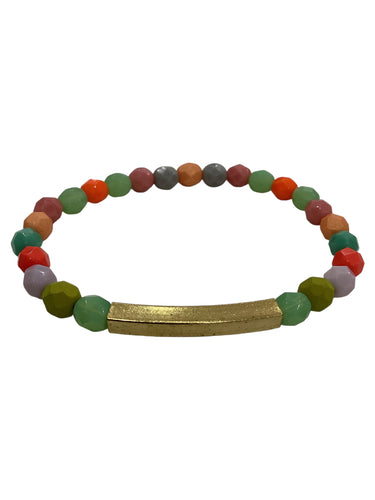 Good Vibes Colorful Stacking Bracelets - No. 3