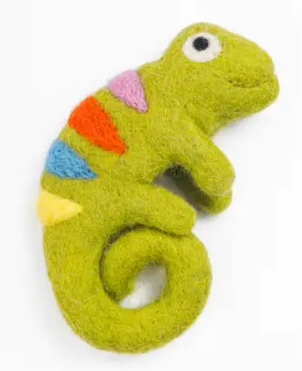 Chameleon Finger Puppet