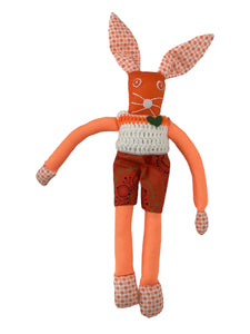 Handcrafted Orange Bunnykat - Carrot Top
