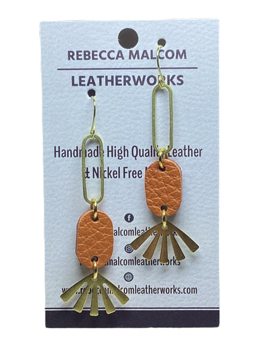 Starlight Earrings - Orange