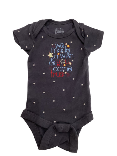 0-3M Onesie - We Made a Wish & You Came True