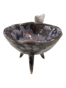 White Bird Trinket Dish