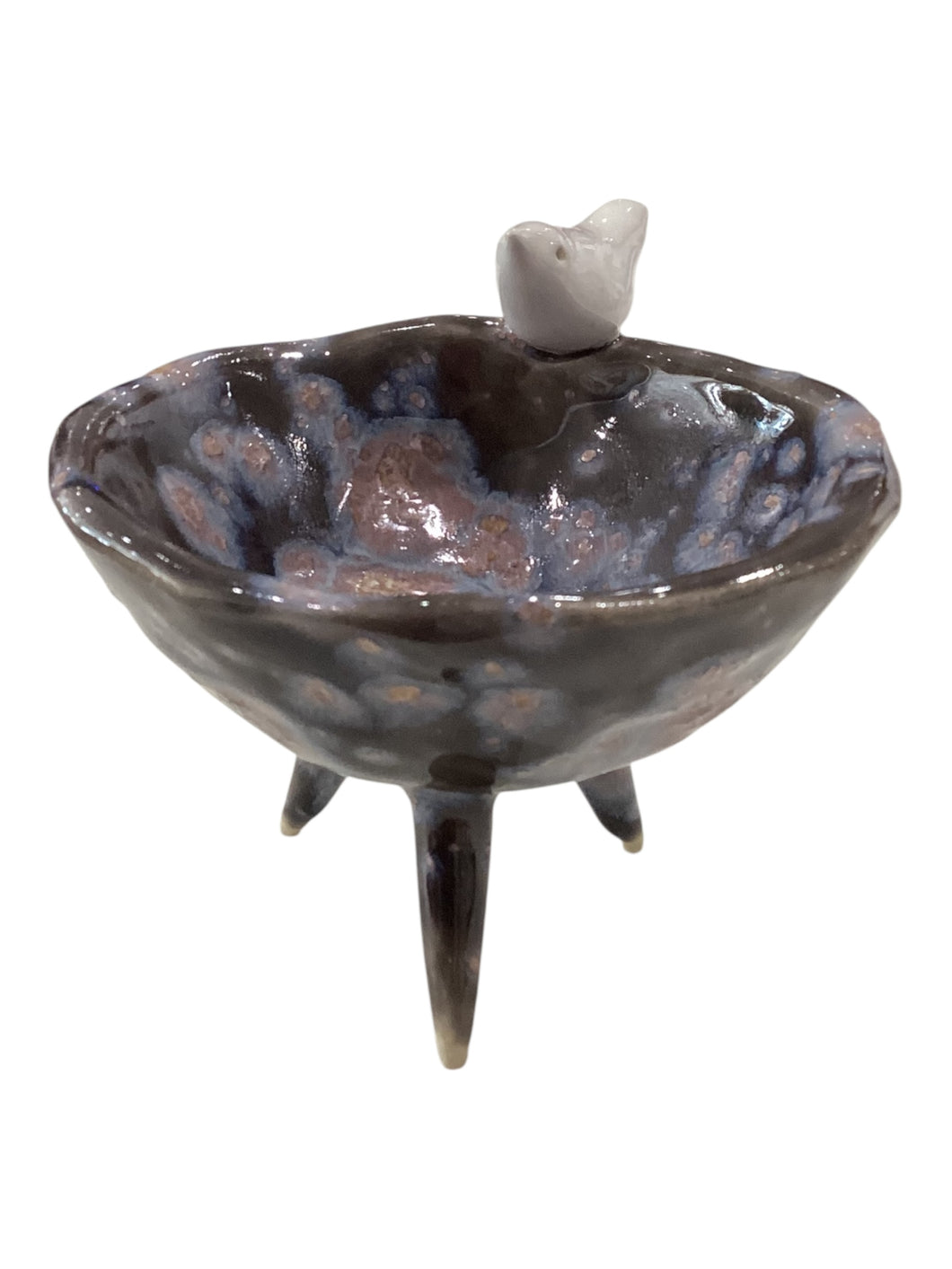 White Bird Trinket Dish