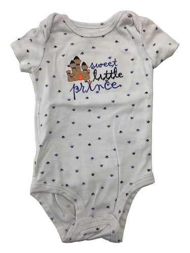 6M Onesie - Sweet Little Prince