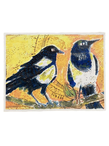 Magpie Golden Moon - Print - 8