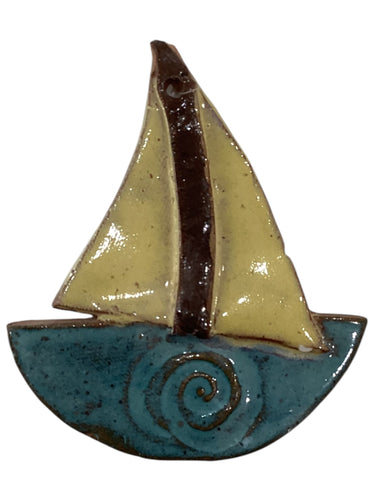 Sail Boat Ornament