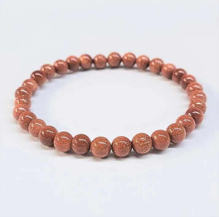 Goldstone Bracelet - 6mm