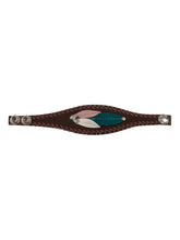 Janis Cuff - Teal/Cream/Pink