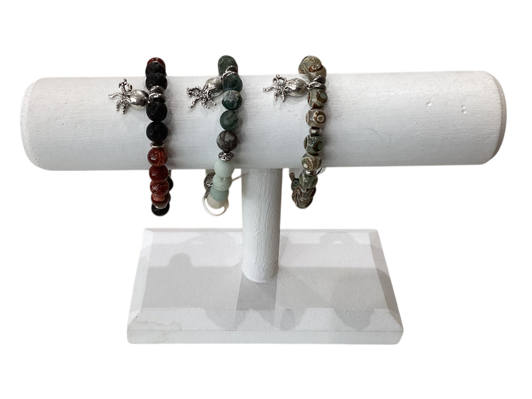 Beaded Bracelet - Octopus Charm