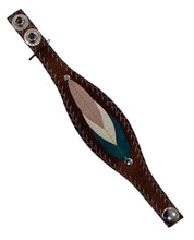 Janis Cuff Brown Tri-color