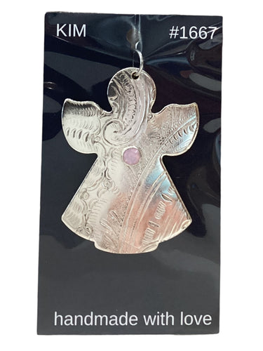 Christmas Angel Cut-Out Ornament