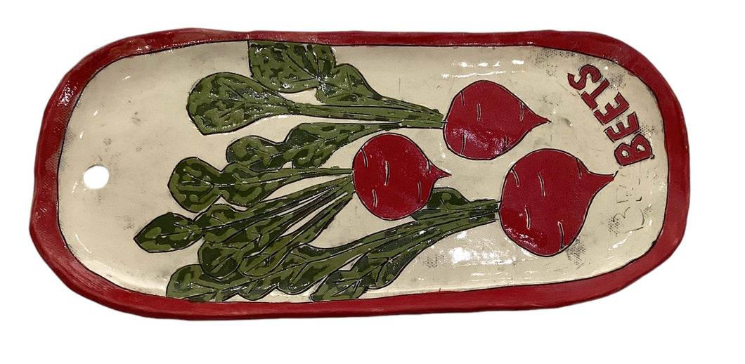 Hanging Beets Charcuterie Tray