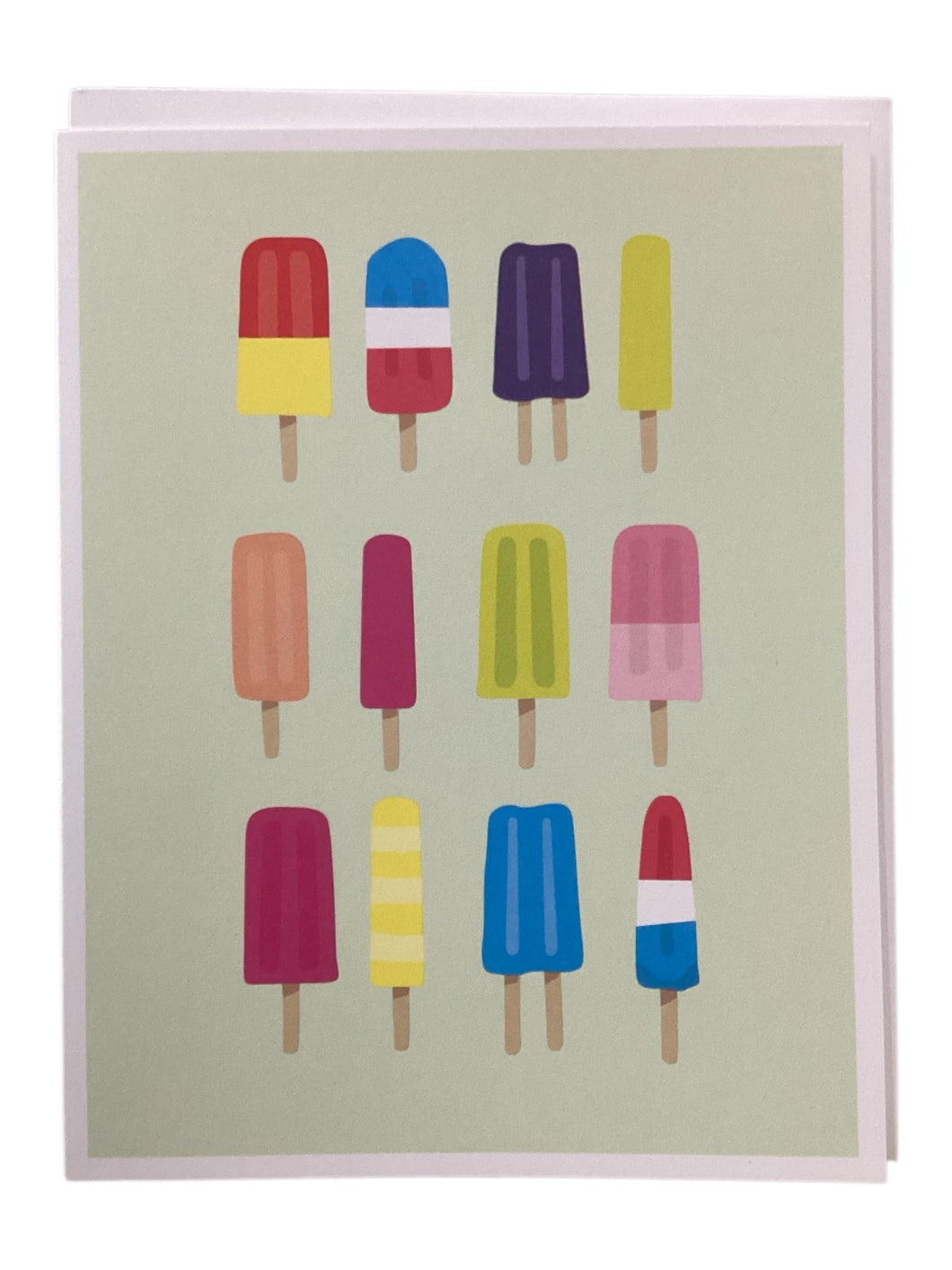 Summer Popsicles Notecard