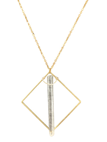 Quartz Stalactite Jewelry - Necklace