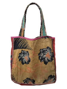 Kantha Pocket Tote Bag