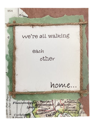 Notecard - Walking Home