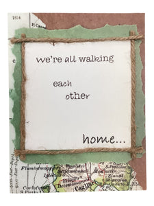 Notecard - Walking Home