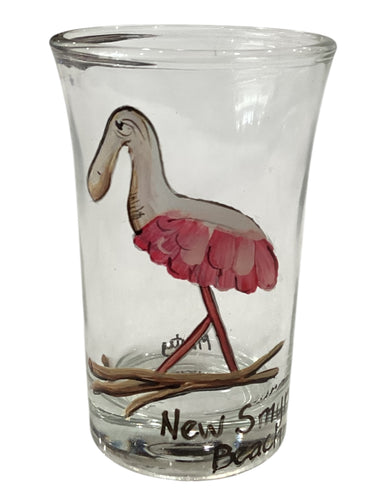 Shot Glass - Spoonbill