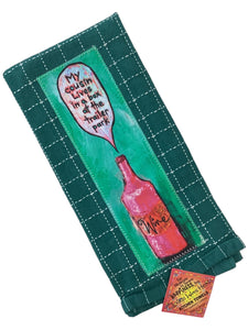 #195 Tea Towel - Trailer Park Wine