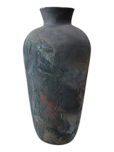 Raku Fired Vase