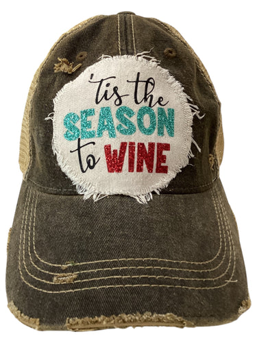 Tis the Season to Wine Hat