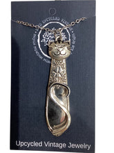 Silverplate Kitty Cat Necklace