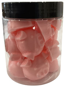 Mini Soaps in A Jar - Pig - Strawberry Scent