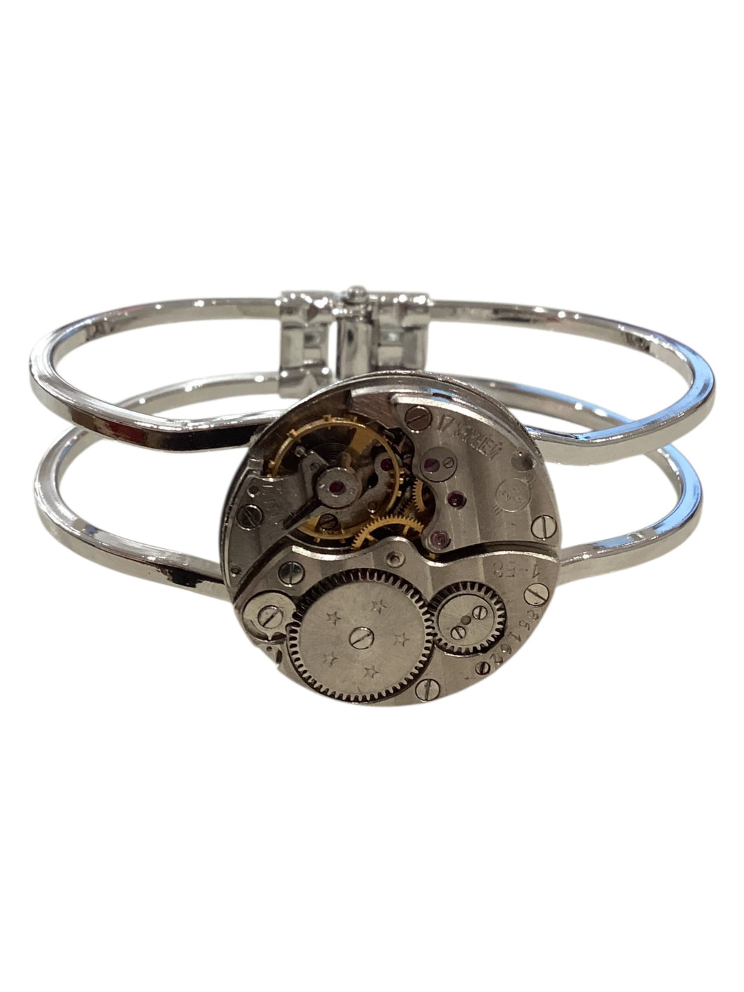 Steampunk Double Mount Bangle