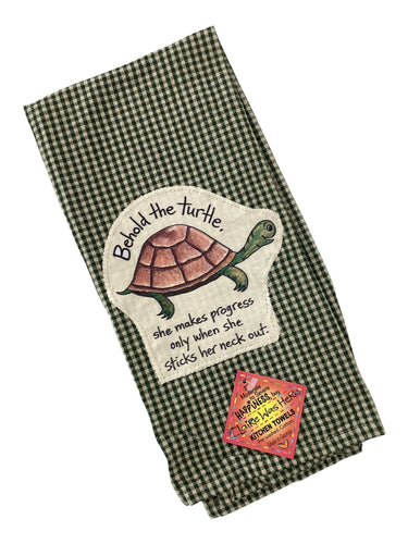 #9 Tea Towel - Behold the Turtle