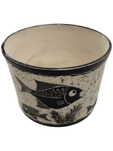 Scraffito Bowl w/ Fish