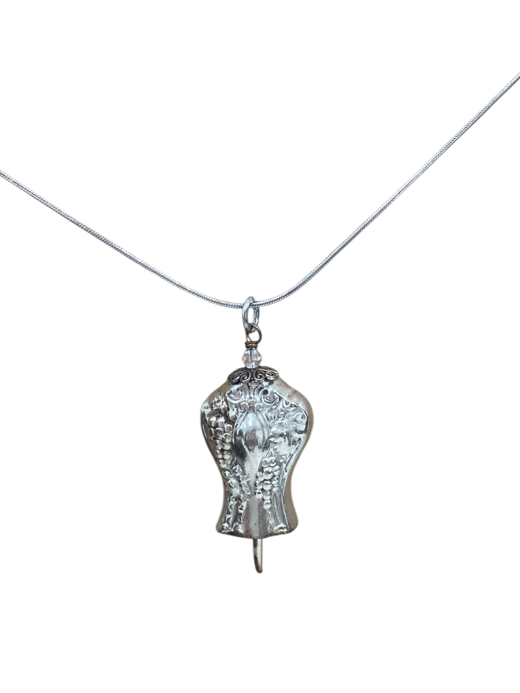 Silverware Bell Necklaces
