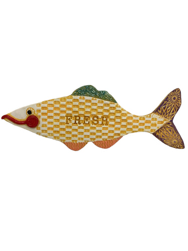 Ceramic Fish - Yellow Fresh
