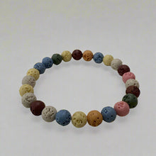 Multi-Color Lava Bracelet - 8mm