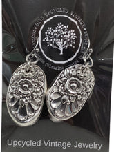 Silverplate Knife Handle Earrings