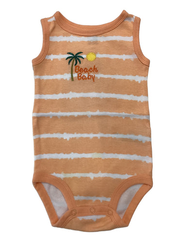 12M Onesie - Beach Baby