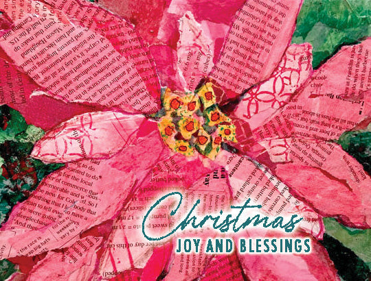 Poinsettia - Notecard