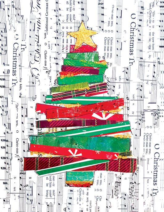 O'Christmas Tree - Notecard