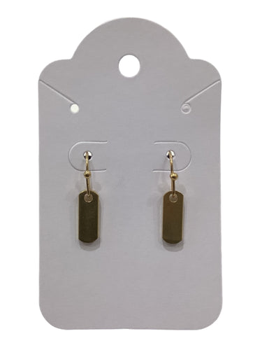 Brass Mini - Earrings