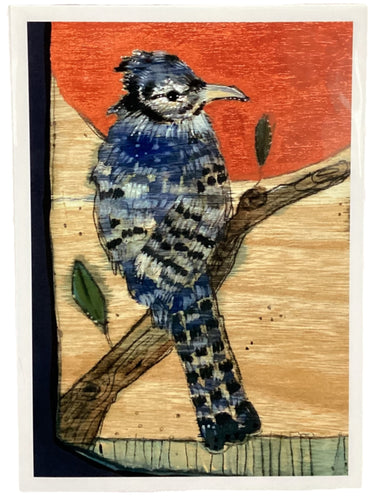 Blue Jay Copper Moon - Print - 5