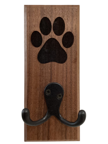 Dog Leash Hanger - Paw Print