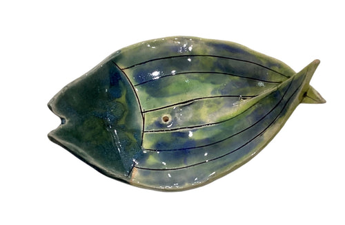 Green + Blue Fish Spoonrest