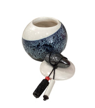 Prayer Jar Lidded with Hematite and Beads