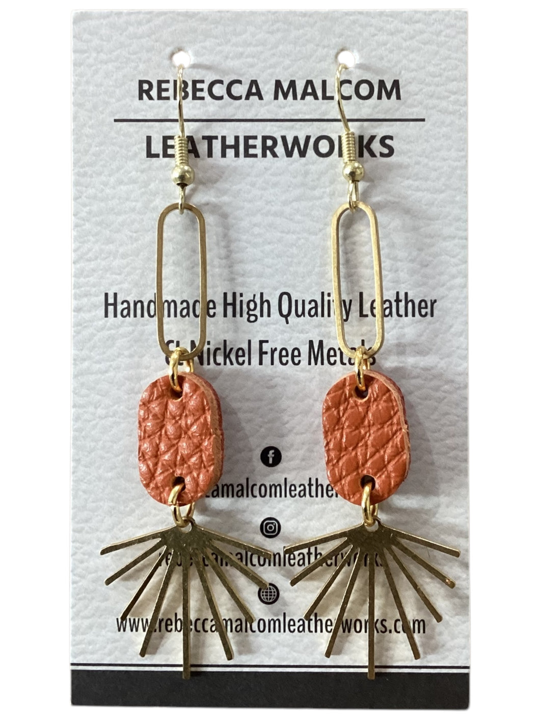 Starlight Earrings - Orange